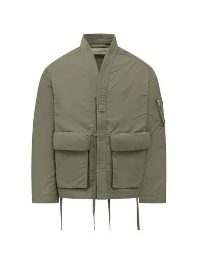 Mordecai Kimono Field Jacket In Green