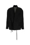 Mordecai Stripe-embellished Robe Coat