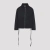 Mordecai Layered Jacket Point Collar Adjustable Drawstrings