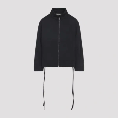 Mordecai Zip Tie Detail Jacket In Black