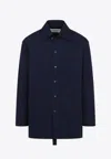 Mordecai Long-sleeved Shirt In Blue