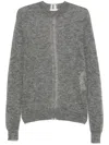 Mordecai Mélange-effect Sweater In Grey