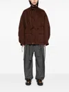 Mordecai Military Jacket In Brown