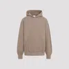 Mordecai Fleece Hooded Sweatshirt In Nude & Neutrals
