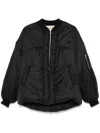 Mordecai Padded Hooded Jacket In Black