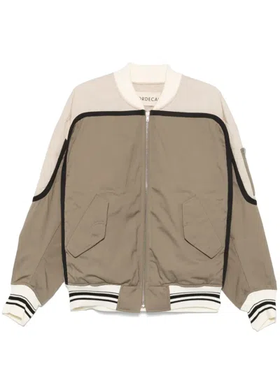 Mordecai Padded Bomber Jacket In Grün