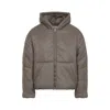 Mordecai Padded Casual Jacket With Modern Fit In Gray