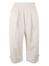 Mordecai Fitted Waist Trousers In Neutral