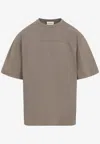 Mordecai Short-sleeved Crewneck T-shirt In Brown