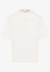 Mordecai Short-sleeved Crewneck T-shirt In Cream