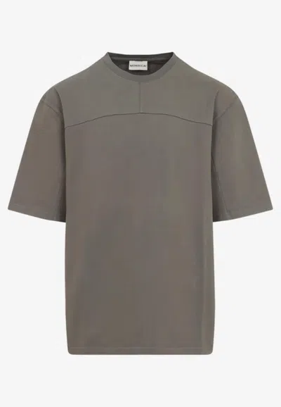 Mordecai Signature Stripe T-shirt In Gray