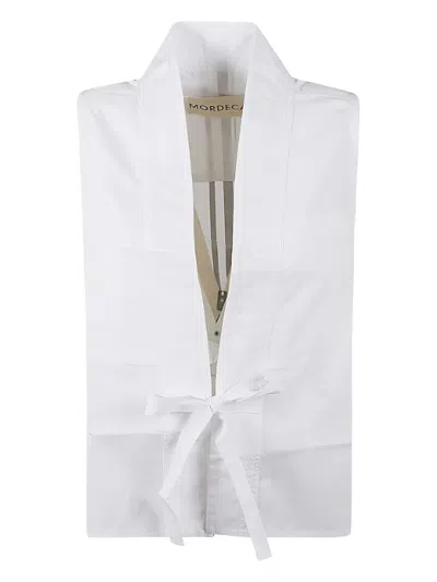 Mordecai Sleeveless Shirt In Multi