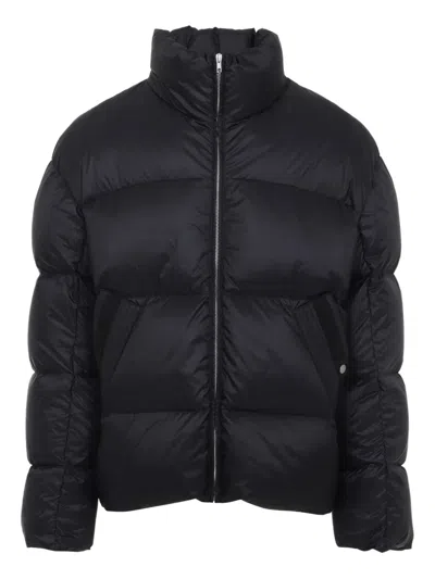 Mordecai Stand-collar Padded Jacket In Black