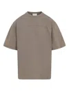 Mordecai Short-sleeved Crewneck T-shirt In Brown