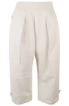 Mordecai Fitted Waist Trousers In Neutral