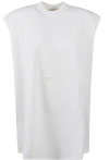 Mordecai Sleeveless Oversized Top In Alabastro