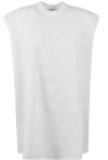 Mordecai Sleeveless Oversized Top In Alabastro