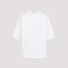 Mordecai Oversized High Neck T-shirt With Vertical Stripe Detail