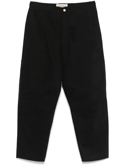 Mordecai Tapered Trousers In Black