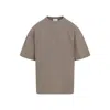 Mordecai Taupe T-shirt With Sporty Stripes In Brown