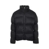 Mordecai Modern Puffer Jacket With High Collar In Black