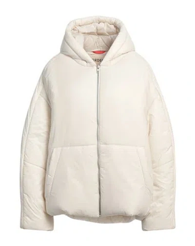 Mordecai Woman Puffer Ivory Size S Polyamide In White