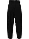 Mordecai Wool Trousers In Black