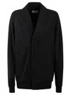 Mordecai Wrapped Concealed Jacket In Black