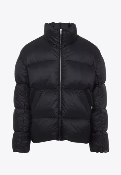 Mordecai Zip-up Quilted Jacket In Black