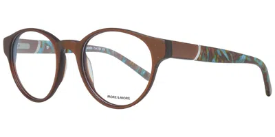 More & More 50508 Women's Glasses, Brown, Size 48