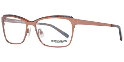 More & More 50512 Women's Glasses, Brown, Size 54