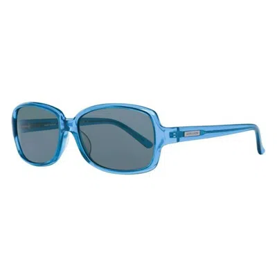 More & More Plastic Women's Sunglasses In Blue