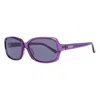 More & More Purple Plastic Sunglasses