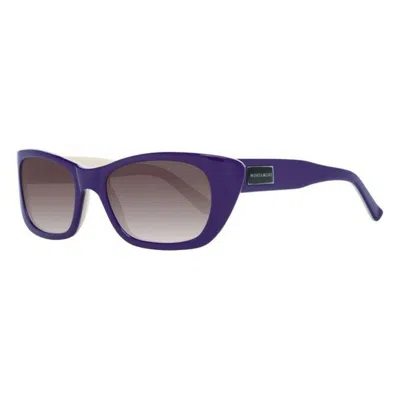 More & More Purple Plastic Sunglasses In Blue