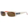 More & More Plastic Women's Sunglasses In Brown
