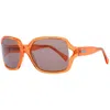 More & More Plastic Women's Sunglasses In Orange
