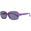 More & More Purple Plastic Sunglasses In Purple