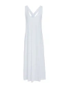 More By Siste's Woman Midi Dress White Size L Viscose, Elastane