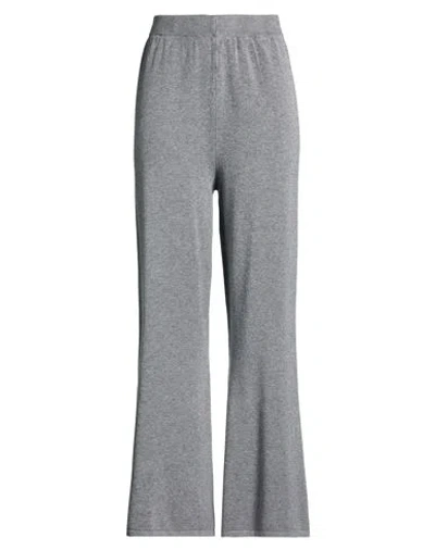 More By Siste's Woman Pants Grey Size Xl Viscose, Pbt - Polybutylene Terephthalate, Nylon In White