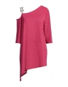 More By Siste's Woman Sweater Fuchsia Size L Viscose, Polyamide, Metallic Fiber, Elastane In Pink