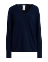 More By Siste's Woman Sweater Midnight Blue Size Xl Viscose, Wool, Polyamide In Blue