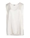 More By Siste's Woman Top Ivory Size Xl Viscose In White