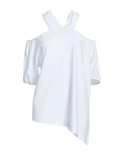 More By Siste's Woman Top White Size S Viscose, Elastane