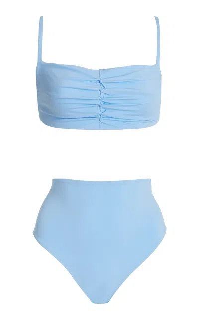 Moré Noir Lara Bikini Set In Blue