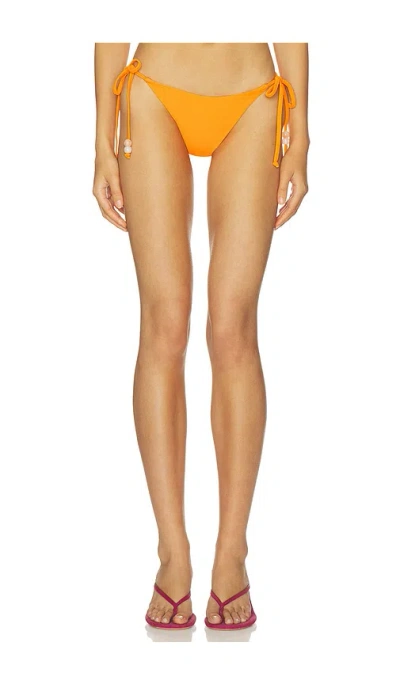 More To Come Abilene Bikini Bottom In Orange