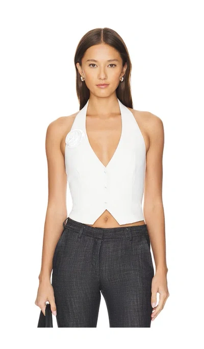 More To Come Acantha Vest In 화이트