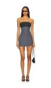 More To Come Kleid Alayna In Grey
