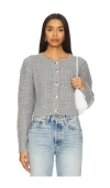 More To Come Alfie Cardigan In 麻灰色