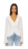 More To Come Alisia Top In Ivory