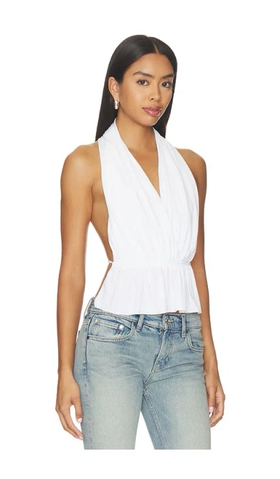 More To Come Allura Halter Top In White